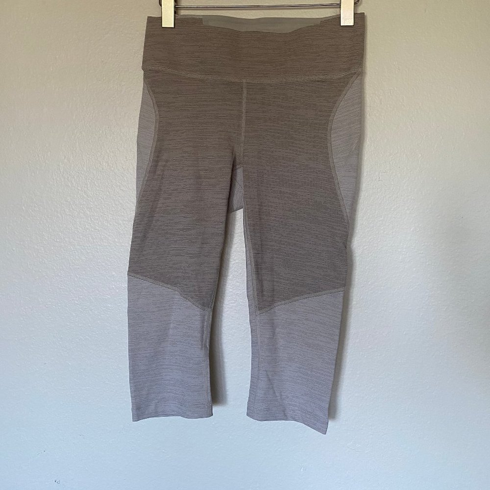 NWOT Outdoor Voices Techsweat twotone crop legging